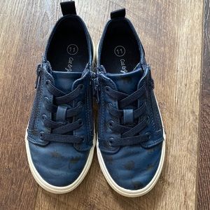 Cat & Jack dinosaur shoes.